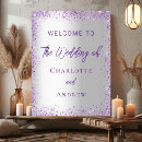Search for silver wedding posters Purple
