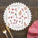 Search for canadian napkins Red