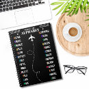 Search for airplane notebooks Pilot