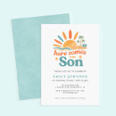 Search for retro baby boy shower invitations Summer