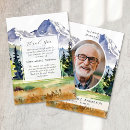 Search for mountain funeral cards Celebration of life
