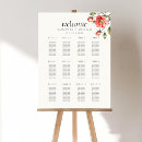 Search for flower wedding seating charts Watercolor
