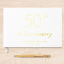 Search for 50th anniversary guest books Script