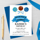 Search for pop invitations Blue