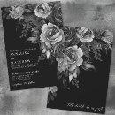 Search for gothic wedding invitations Black and white