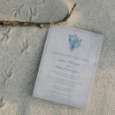 Search for conch shells invitations Blue