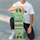 Search for money skateboards Green