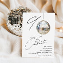 Search for disco ball invitations Minimalist