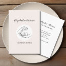 Search for hand business cards White