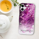 Search for purple crystal iphone cases Geode