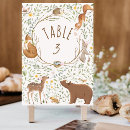 Search for animal table cards Baby shower
