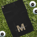 Search for monogrammed golf towels For her