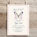 Search for border baby girl shower invitations It's a girl