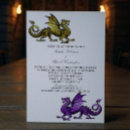 Search for dragon wedding invitations Elegant