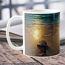 Search for beach shells mugs Nature