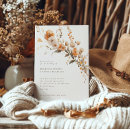 Search for brown and orange wedding invitations Floral