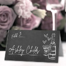 Search for heart shaped wedding place cards For her