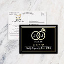 Search for wedding ring postcards Stylish