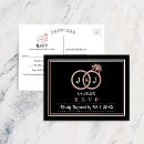 Search for faux rose gold foil postcards Modern