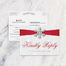 Search for christmas wedding rsvp cards Winter