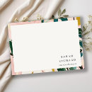 Search for yellow flower note cards Boho