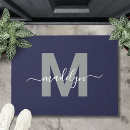 Search for navy blue doormats Create your own