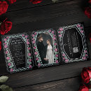 Search for gothic black rose invitations Hallowedding