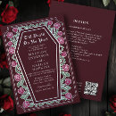 Search for death invitations Gothic