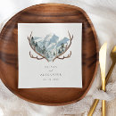 Search for antler napkins Watercolor