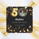 Search for 50 stars stickers Gold