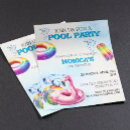 Search for watercolor flamingo birthday invitations Pool