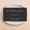 Search for financial advisor business cards Attorney