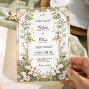 Search for secret garden wedding invitations Couple