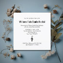 Search for music recital invitations Treble clef