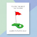 Search for funny golf cards Pun