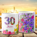 Search for number 30 mugs 30 years old