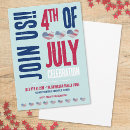 Search for summer 4th of july invitations Stars and stripes