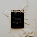 Search for gold fall menu invitations Bride