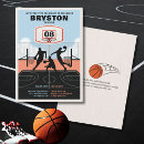Search for basketball court invitations For kids