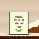 Search for cute broccoli posters Funny