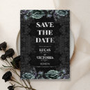 Search for victorian save the dates Black and white