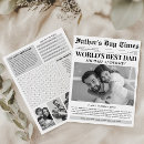 Search for newspaper headline Best dad ever