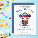 Search for treasure hunt birthday invitations Nautical