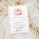 Search for little pumpkin on the way invitations Autumn fall