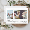 Search for collage thank you cards Black and white