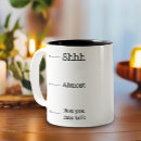 Search for shhh mugs Funny