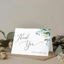 Search for eucalyptus thank you cards Gold
