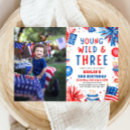 Search for 4th of july red white and blue birthday invitations Independence day birthday