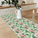 Search for green leaves table runners Tropical