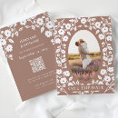 Search for floral save the dates Qr code